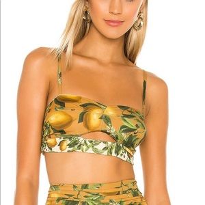 Agua Bendita Evergreen Story Mariana Top- size M